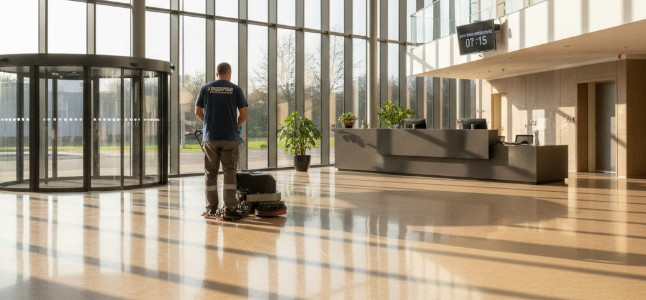 Nettoyage batiment public