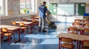 nettoyage salle de classe